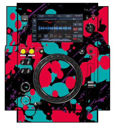 Pioneer DJ XDJ 700 Skin Splatfest